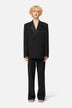 Womens Heart Button Blazer