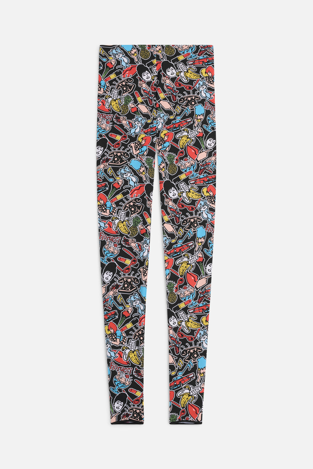 Toys Print Print Leggings Black