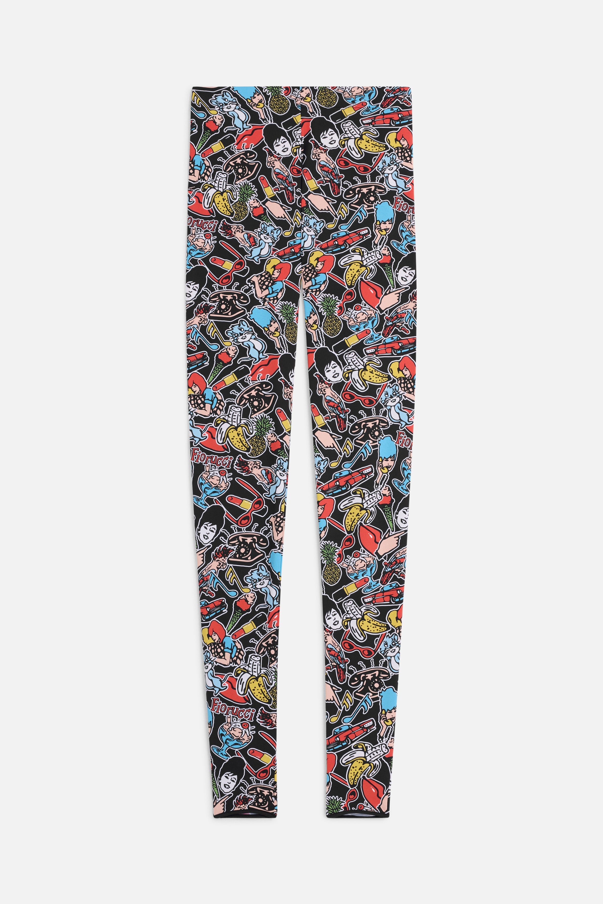 Toys Print Print Leggings Black