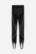 Heartline Contrast Leggings Black