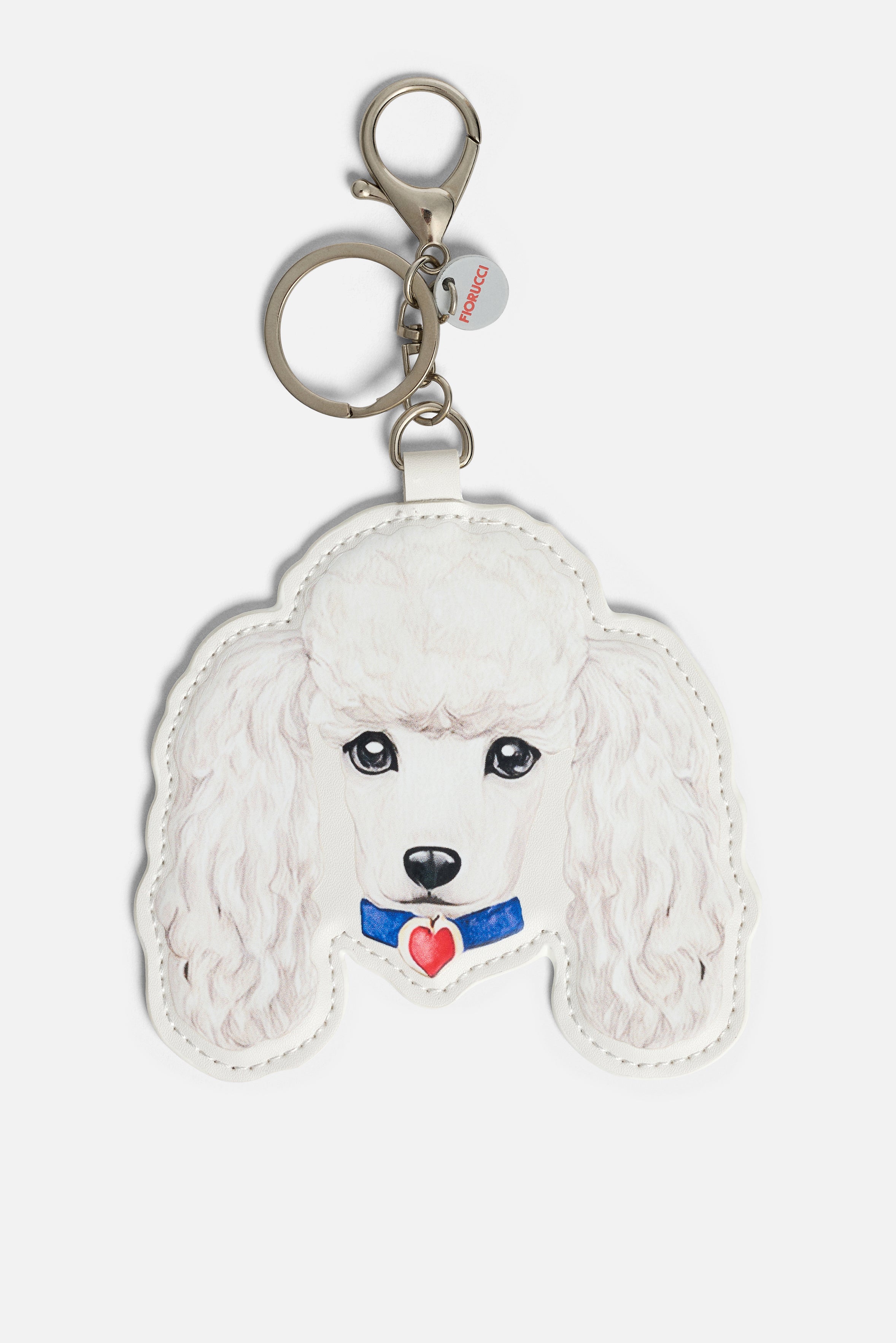 Poodle Face Keychain