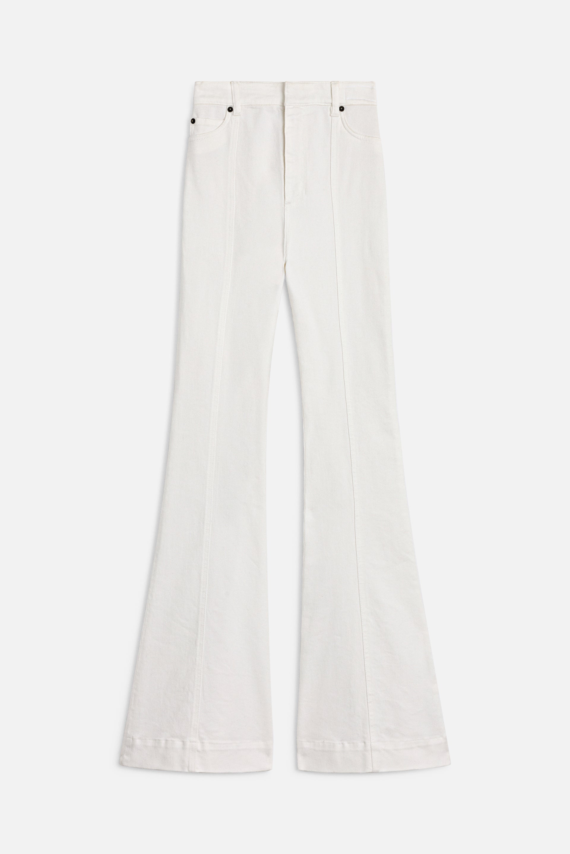 Double Heart Skinny Flared Jeans