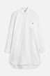 Abito Chemisier Midi Patch Angeli Bianco