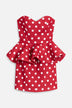 Polka Dot Mini Dress
