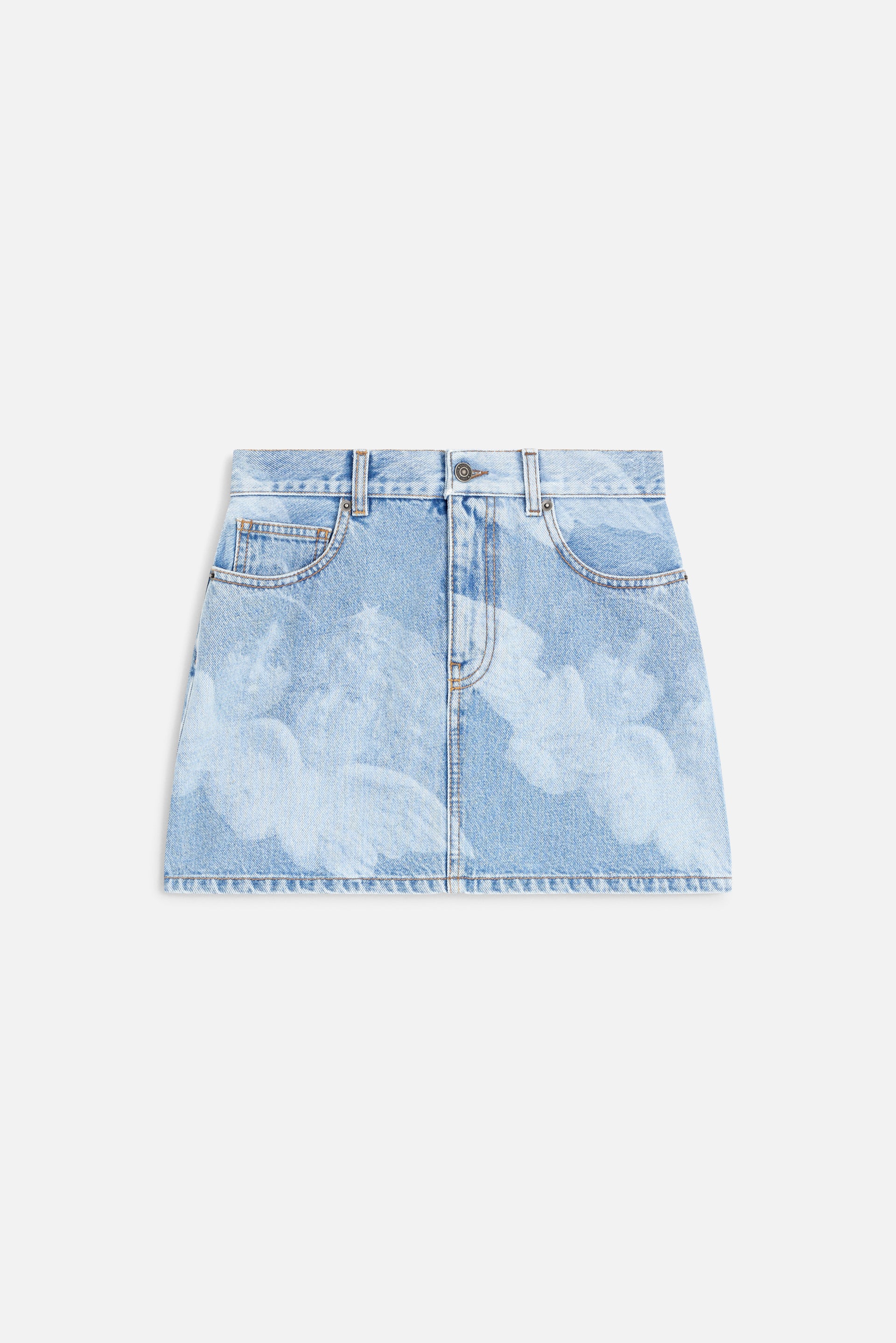 Angel Denim Mini Skirt