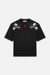 Double Angels Relaxed T-Shirt Black