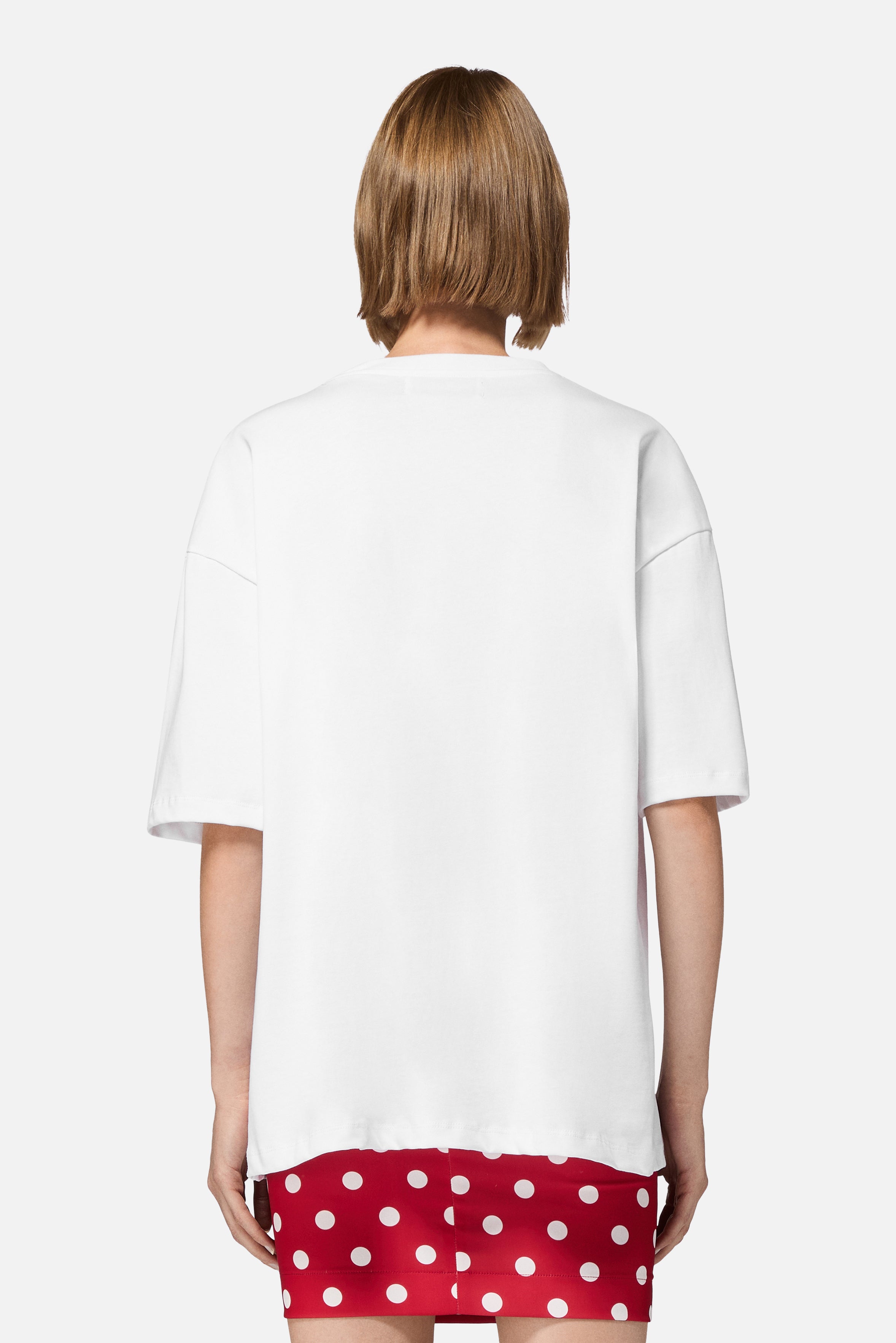 Ultra Team Glitter Star Logo Relaxed T-Shirt White