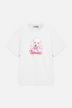 Poodle Logo Regular T-Shirt White