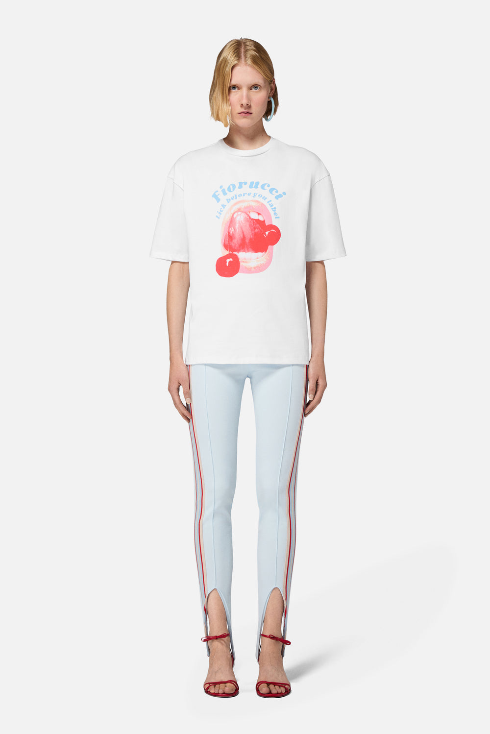 Lick Before You Label Relaxed T-Shirt White