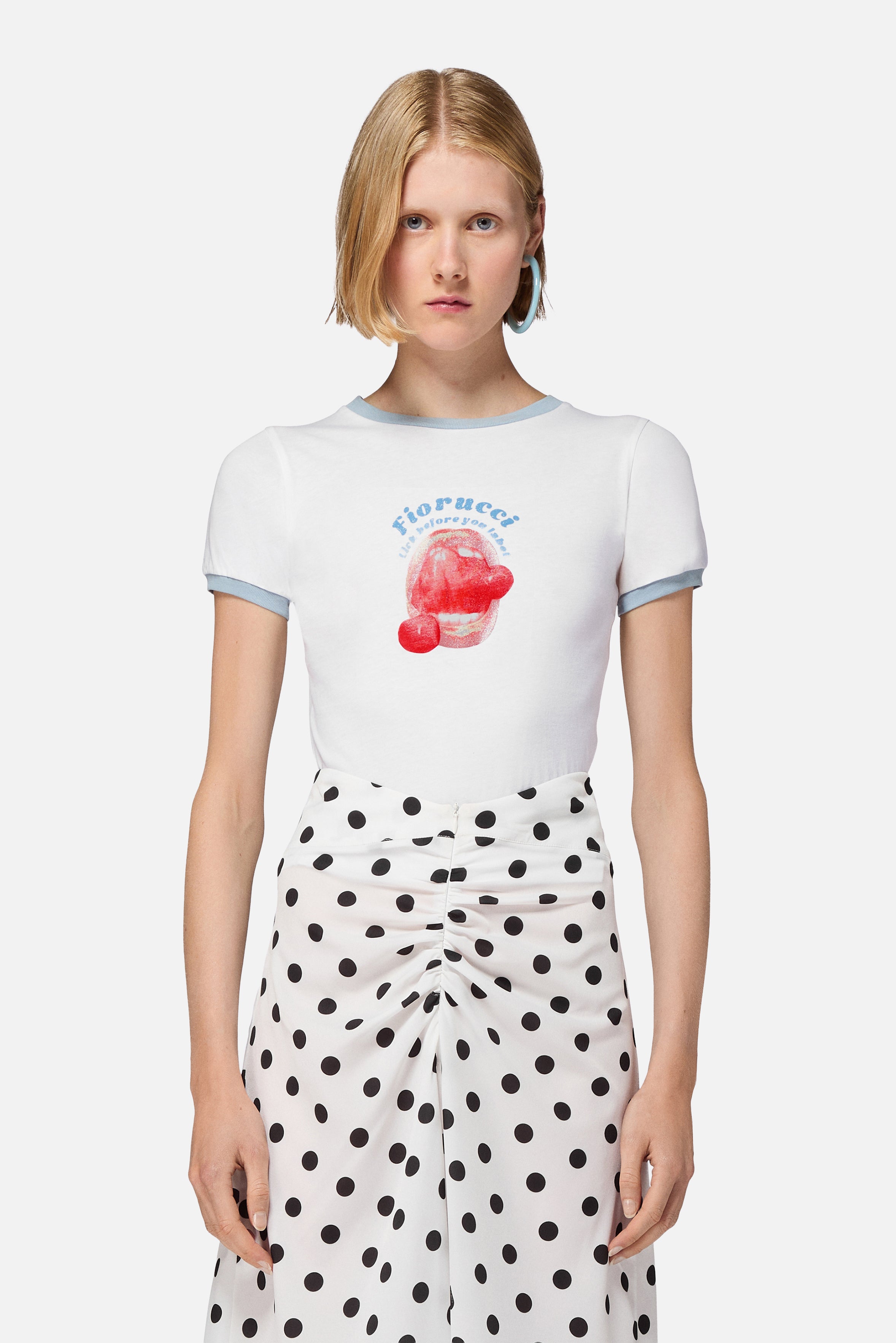 Lick Before You Label Baby T-Shirt White