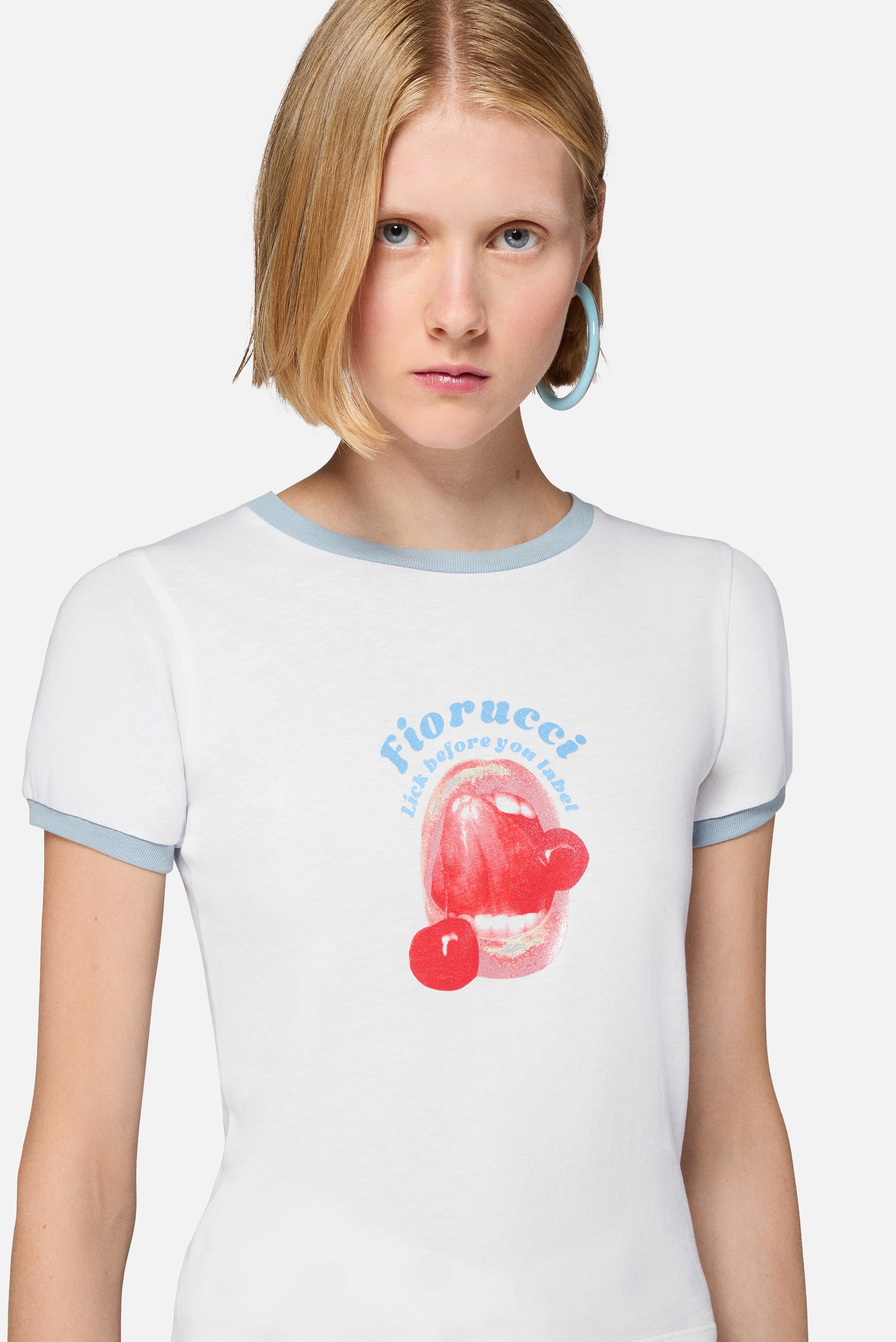 Lick Before You Label Baby T-Shirt White