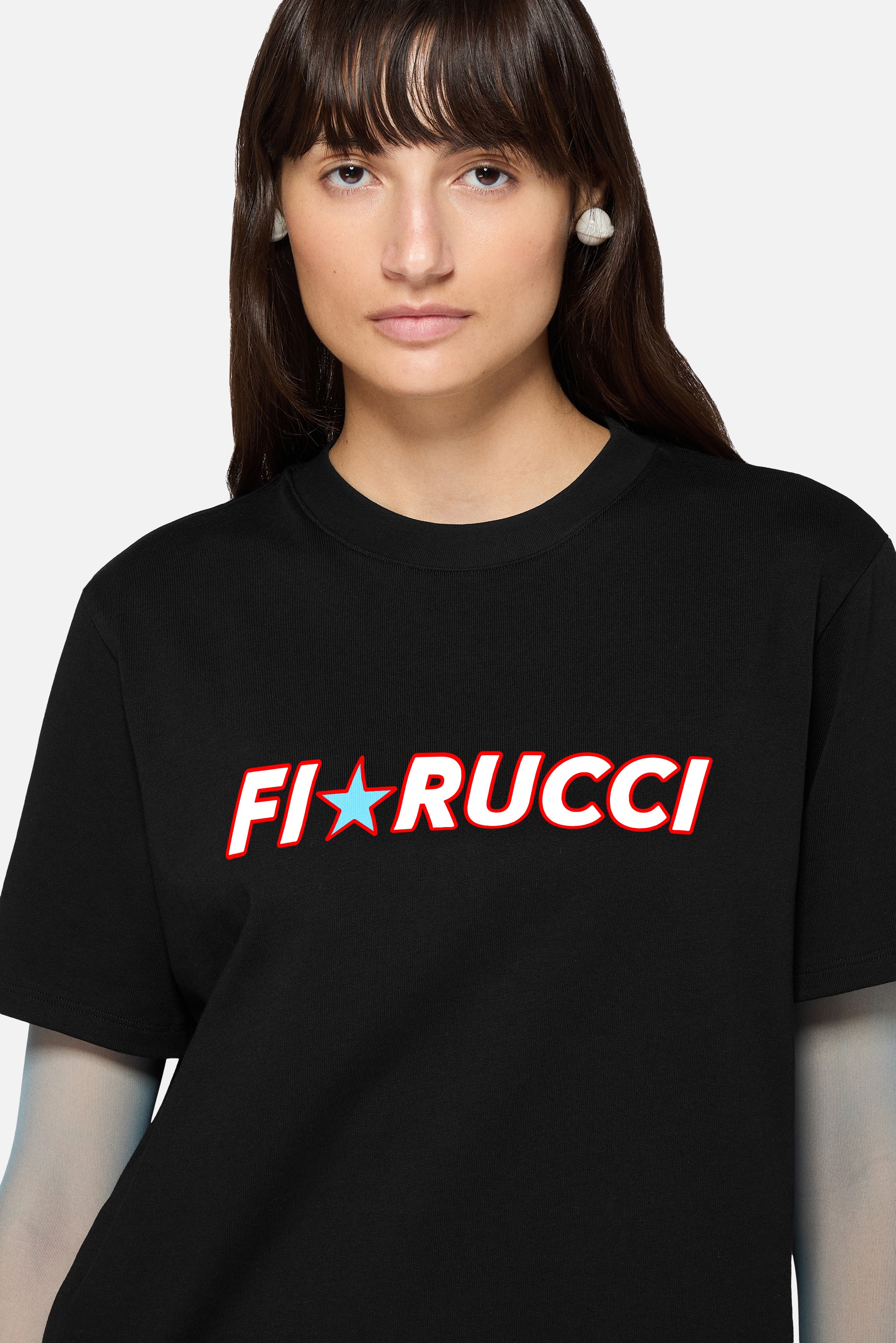 Star Logo Regular T-Shirt Black