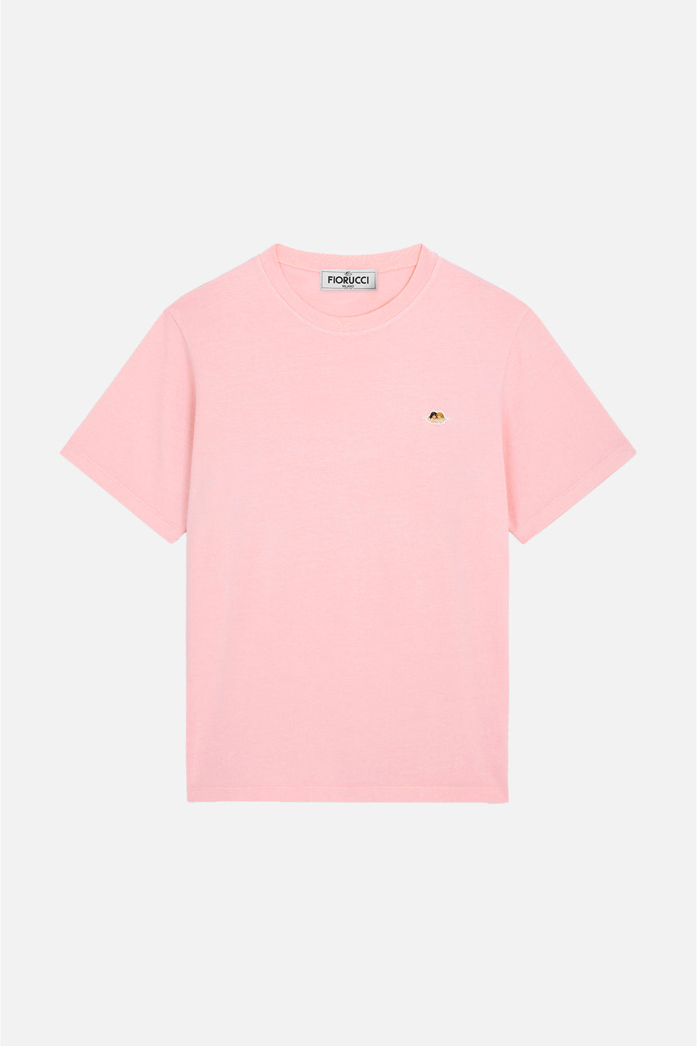 Angels Patch Regular T-Shirt Pink