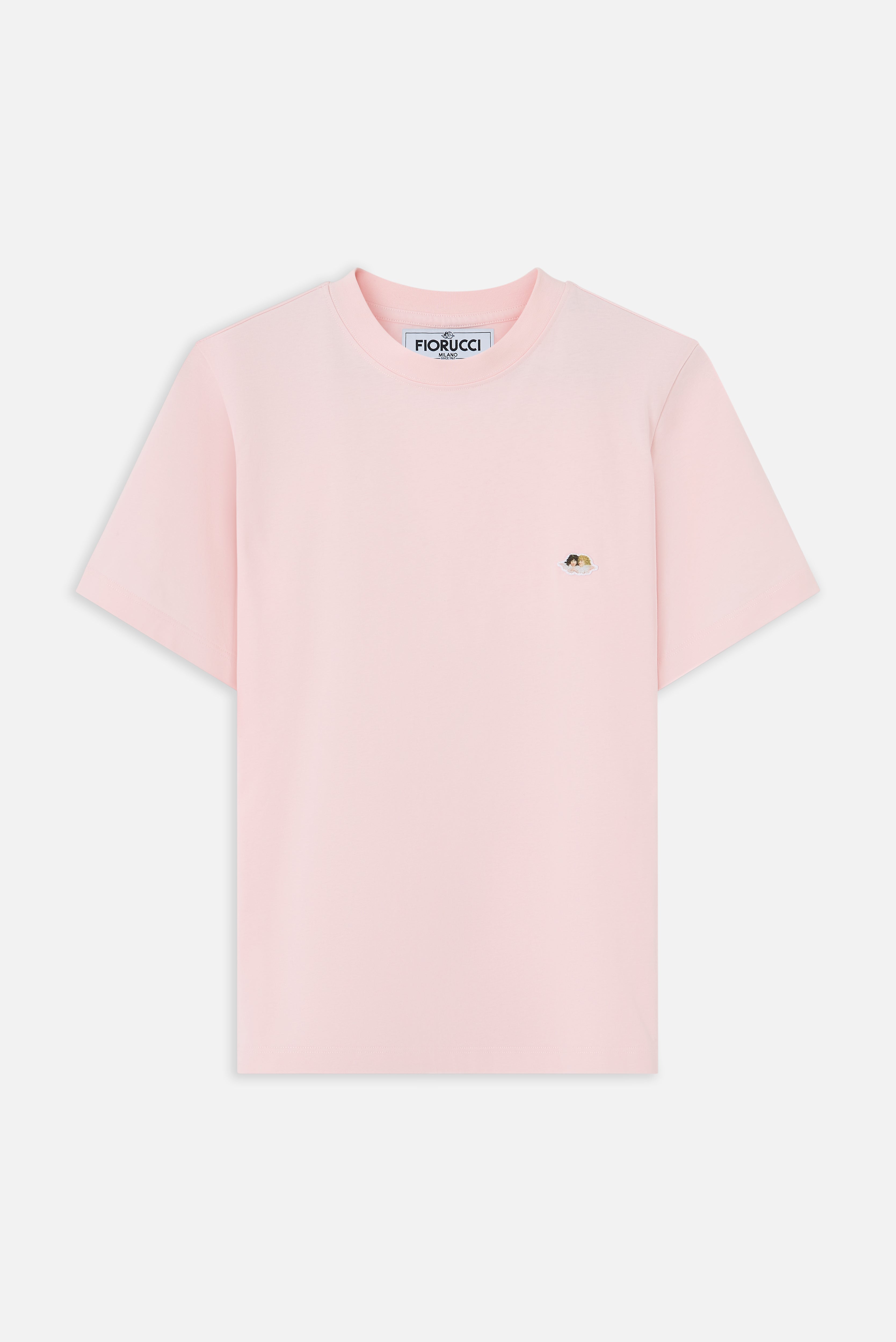 Angels Patch Regular T-Shirt Pink
