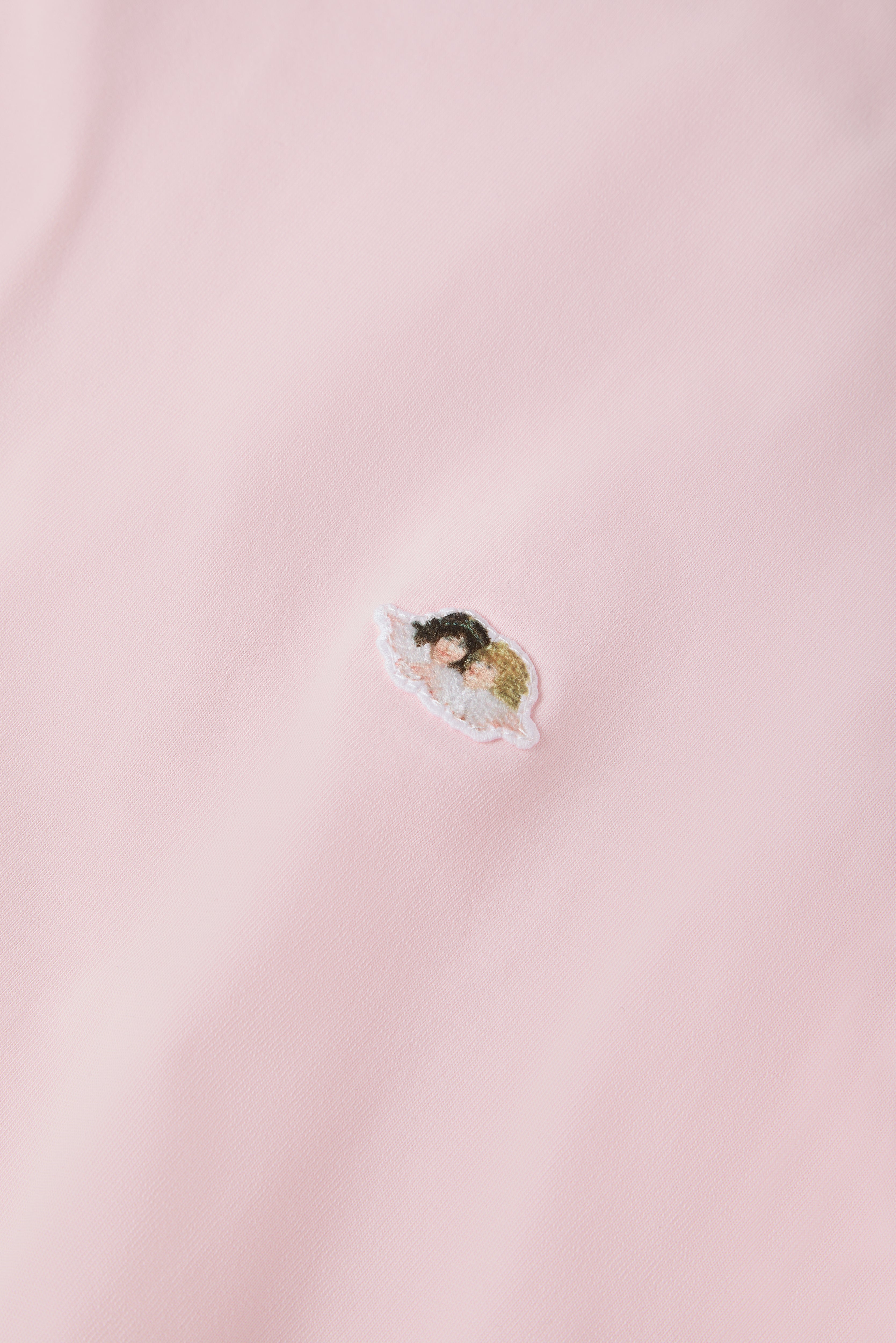 Angels Patch Regular T-Shirt Pink