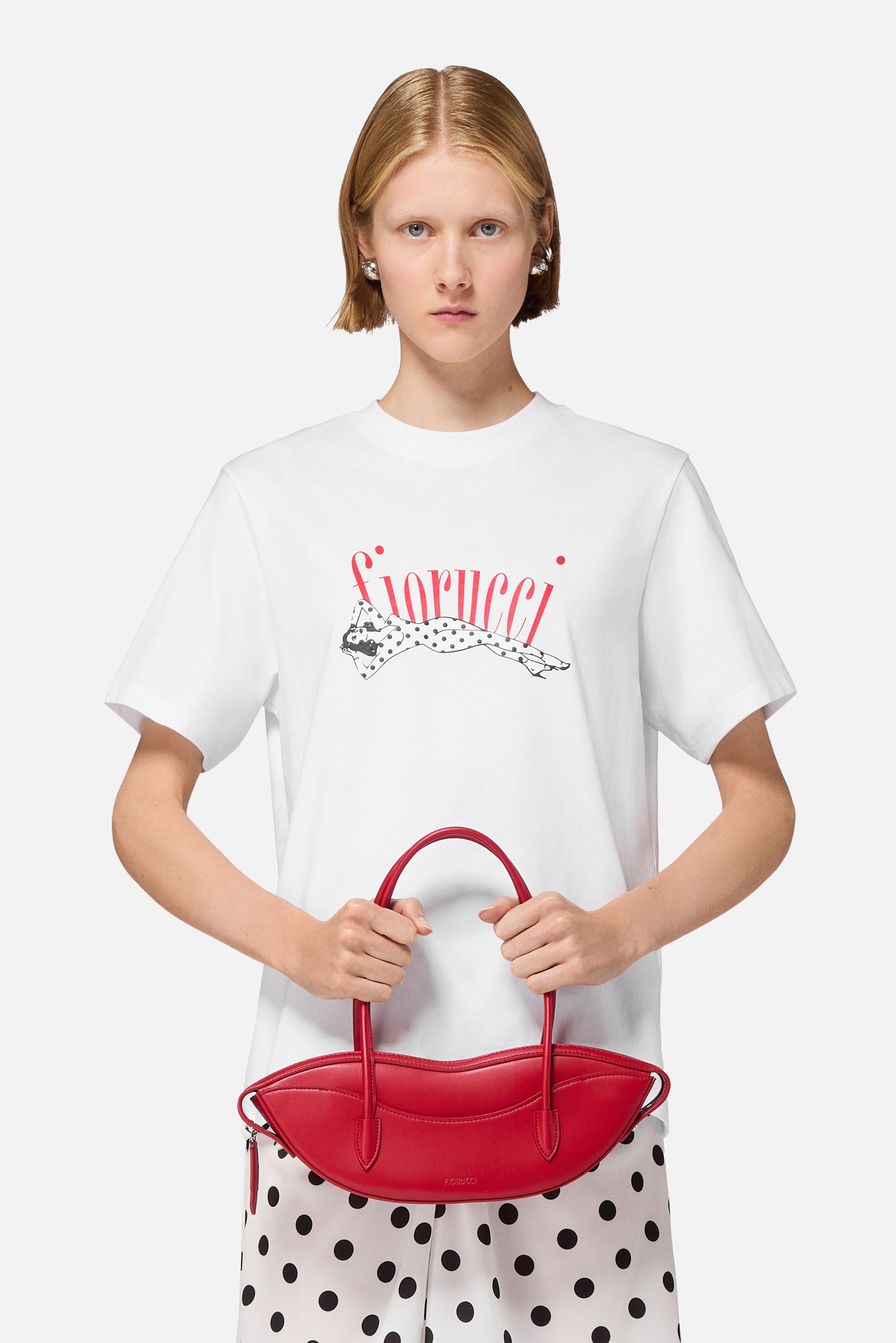 Pin Up Logo Regular T-Shirt White