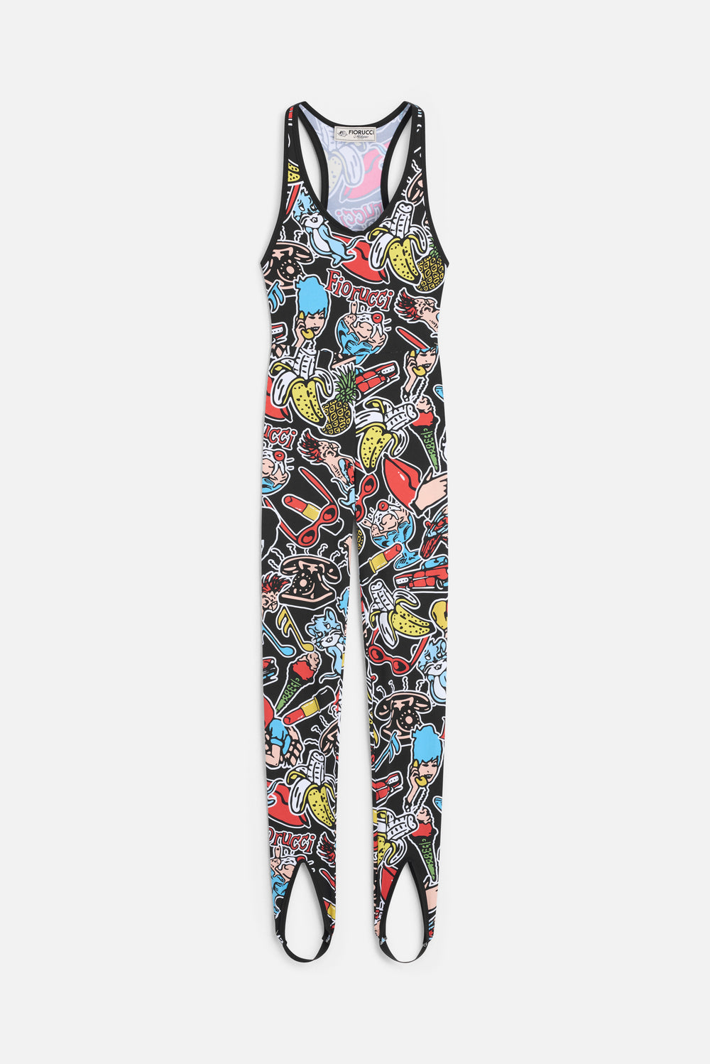 Toys Print Jumpsuit Black
