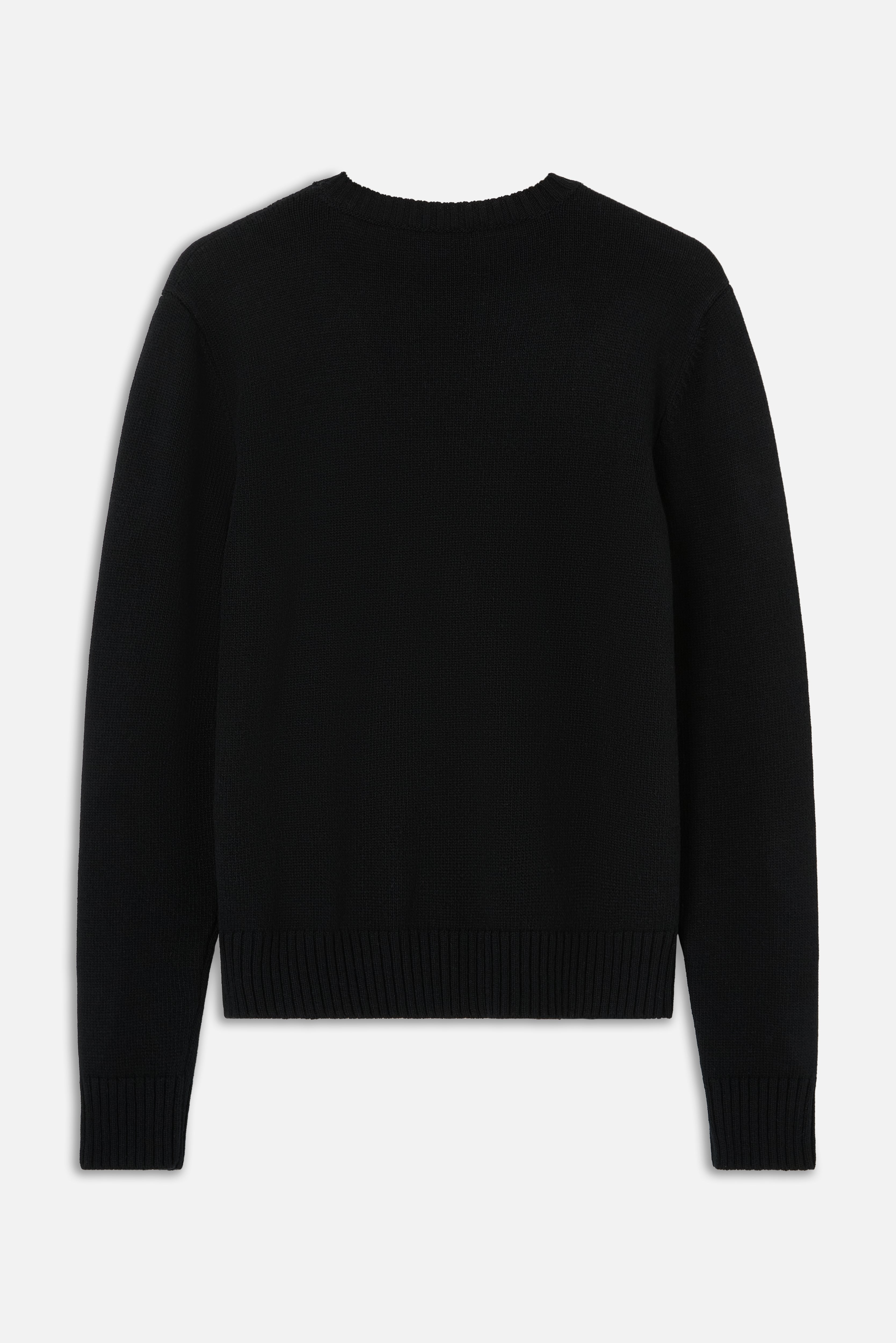 Angels Patch Merino Jumper Black