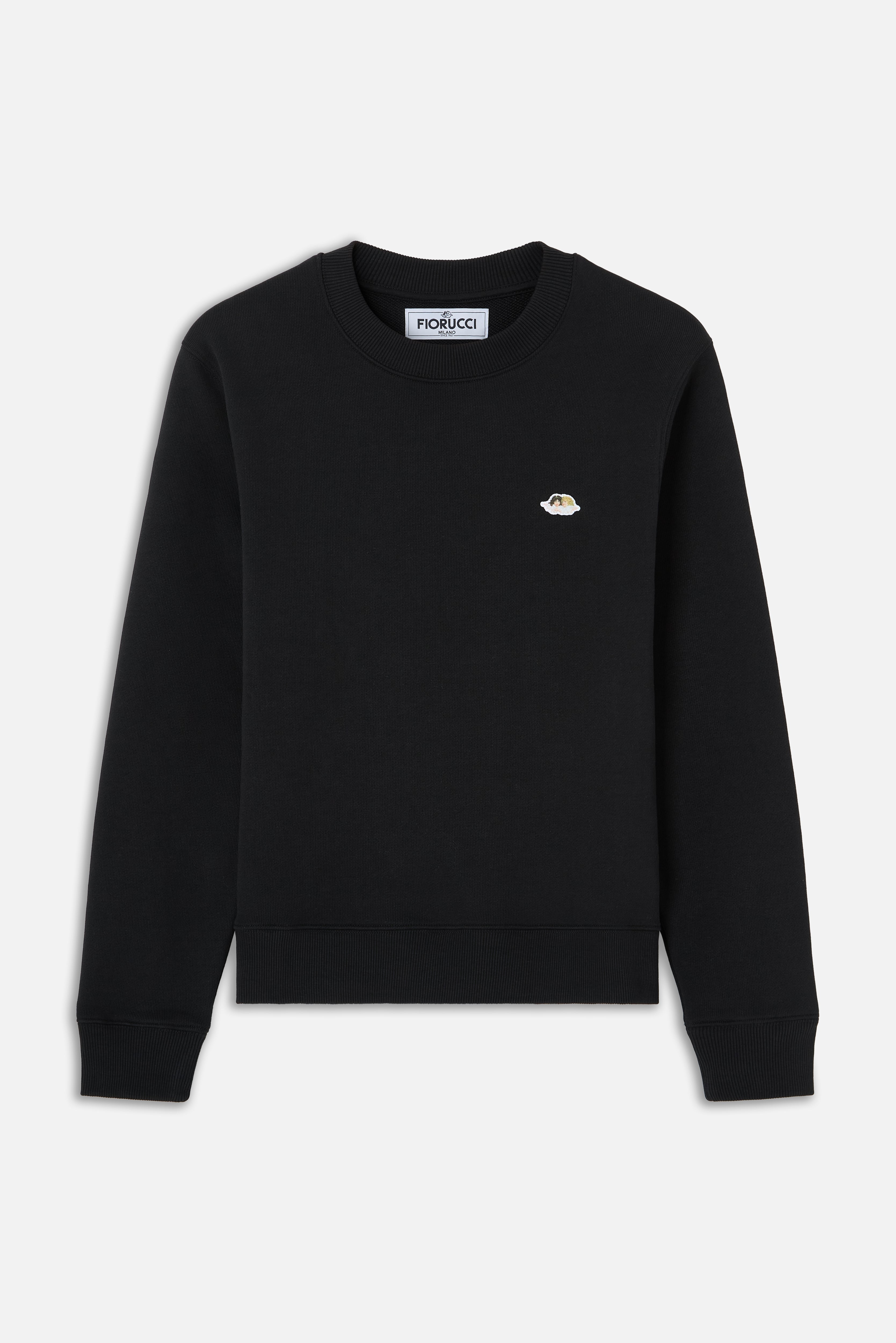 Angels Patch Regular Sweatshirt Black