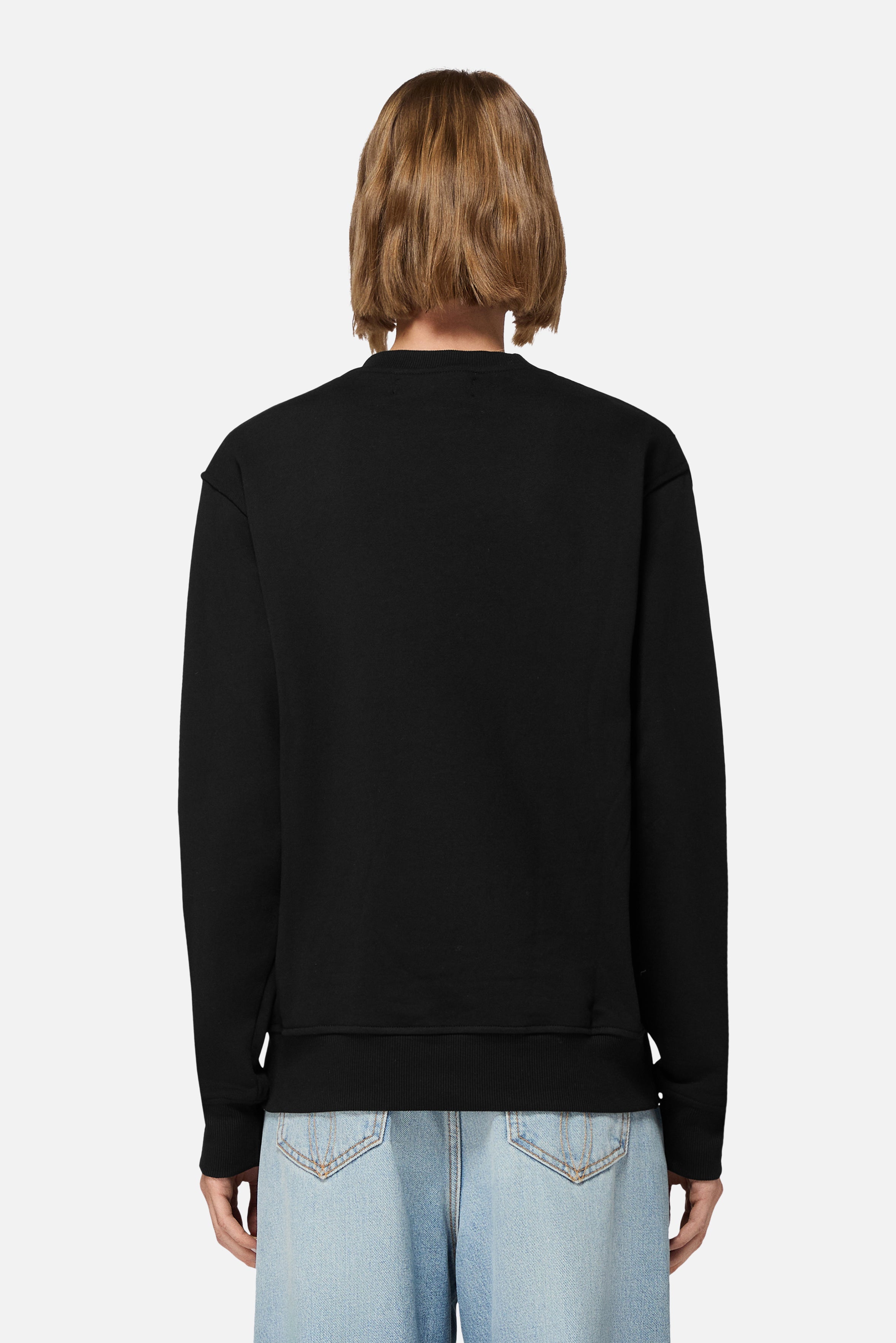 Angels Patch Regular Sweatshirt Black