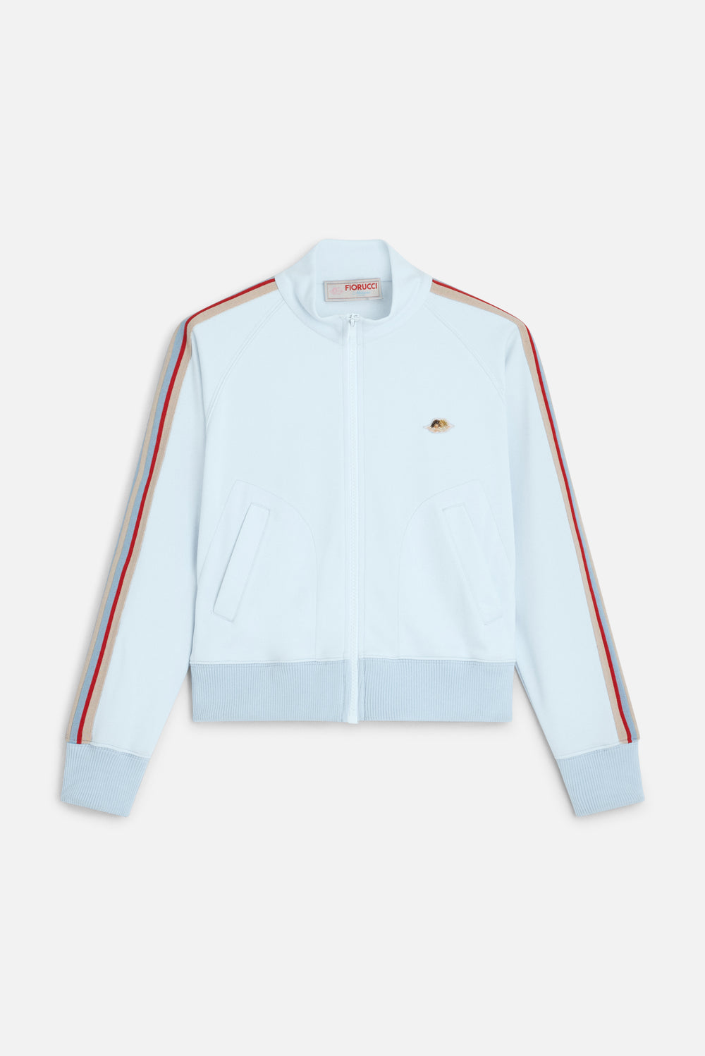 Track Sweatshirt Angels Patch Light Blue